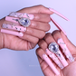 Pink Galore - Handmade Press On Nails