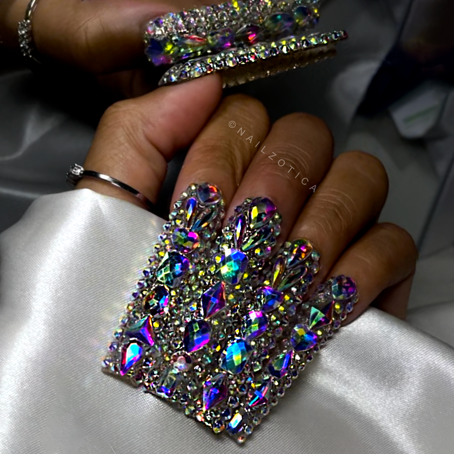 Boujie Bling - Handmade Press On Nails