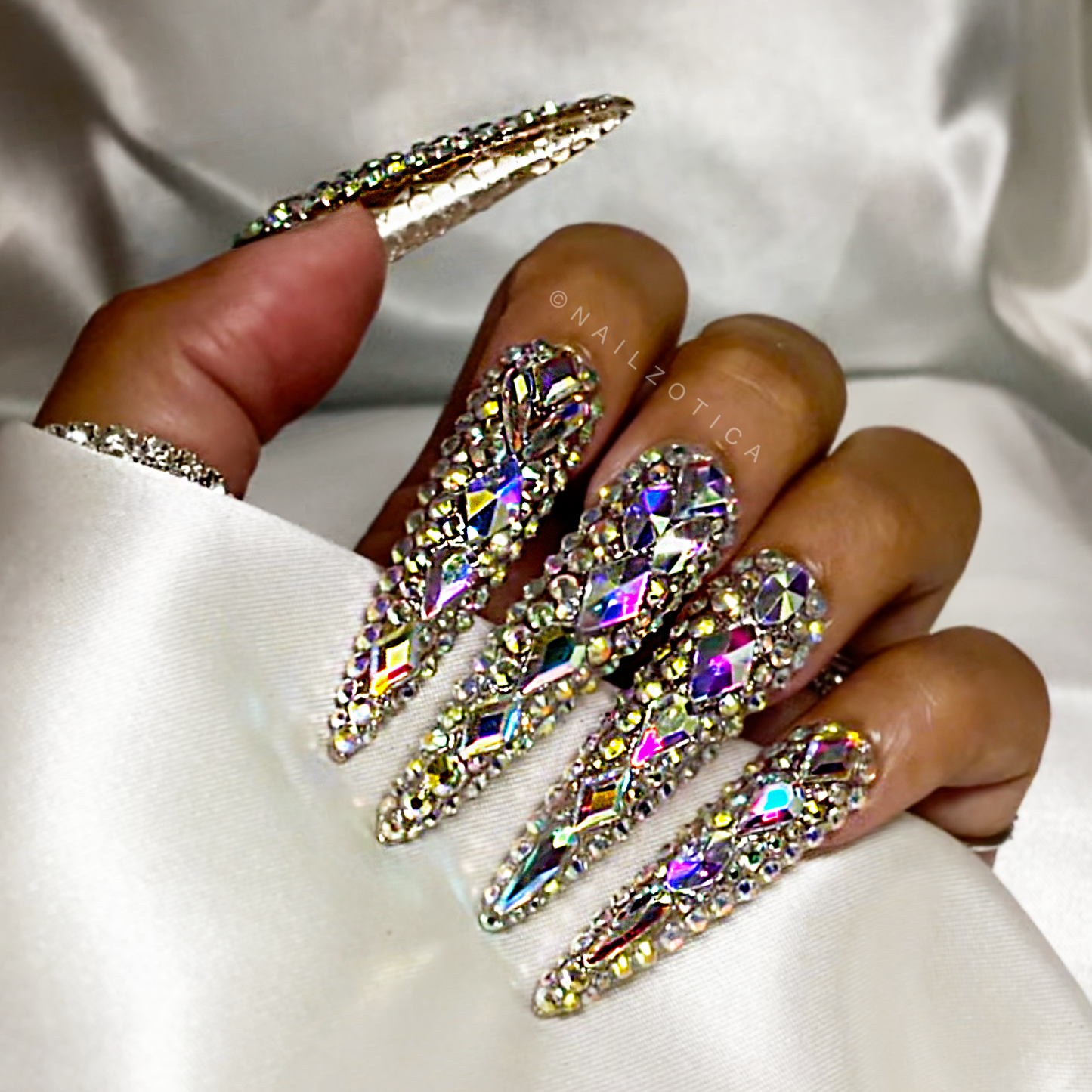 Boujie Bling - Handmade Press On Nails