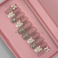 Nailzotica Square Shape Reusable Acrylic Gel UV High Quality Handmade Luxury Press On Nails