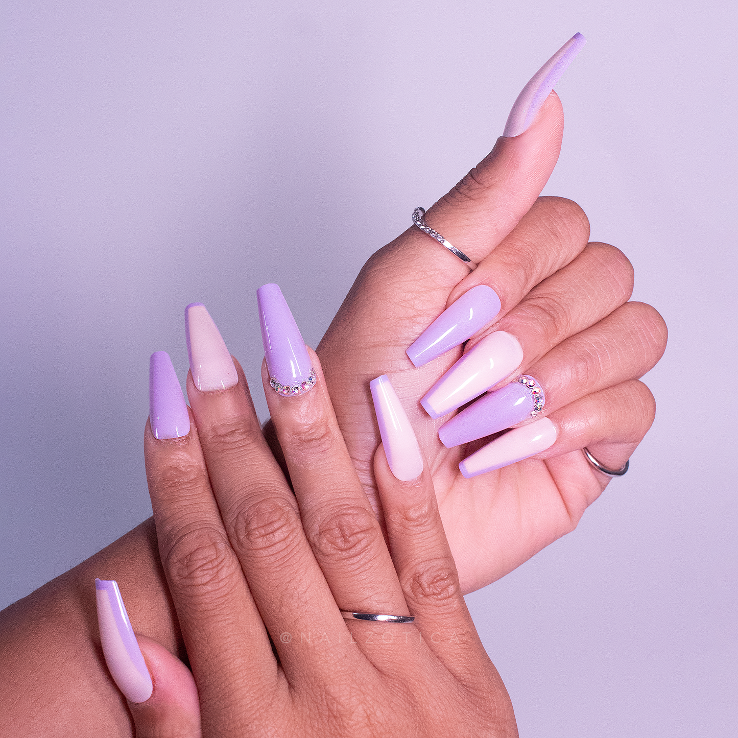 Purple Nurple - Press On Nails