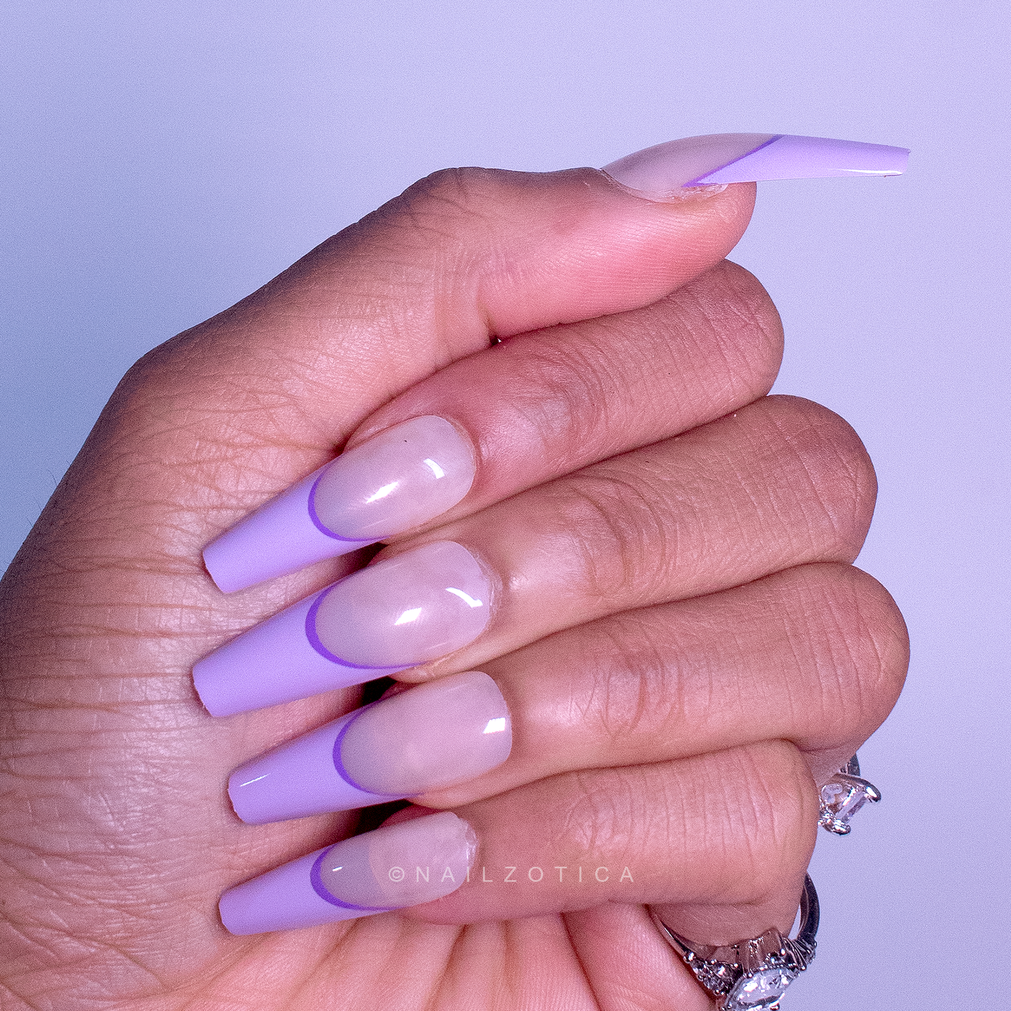 Purple Reign - Press On Nails