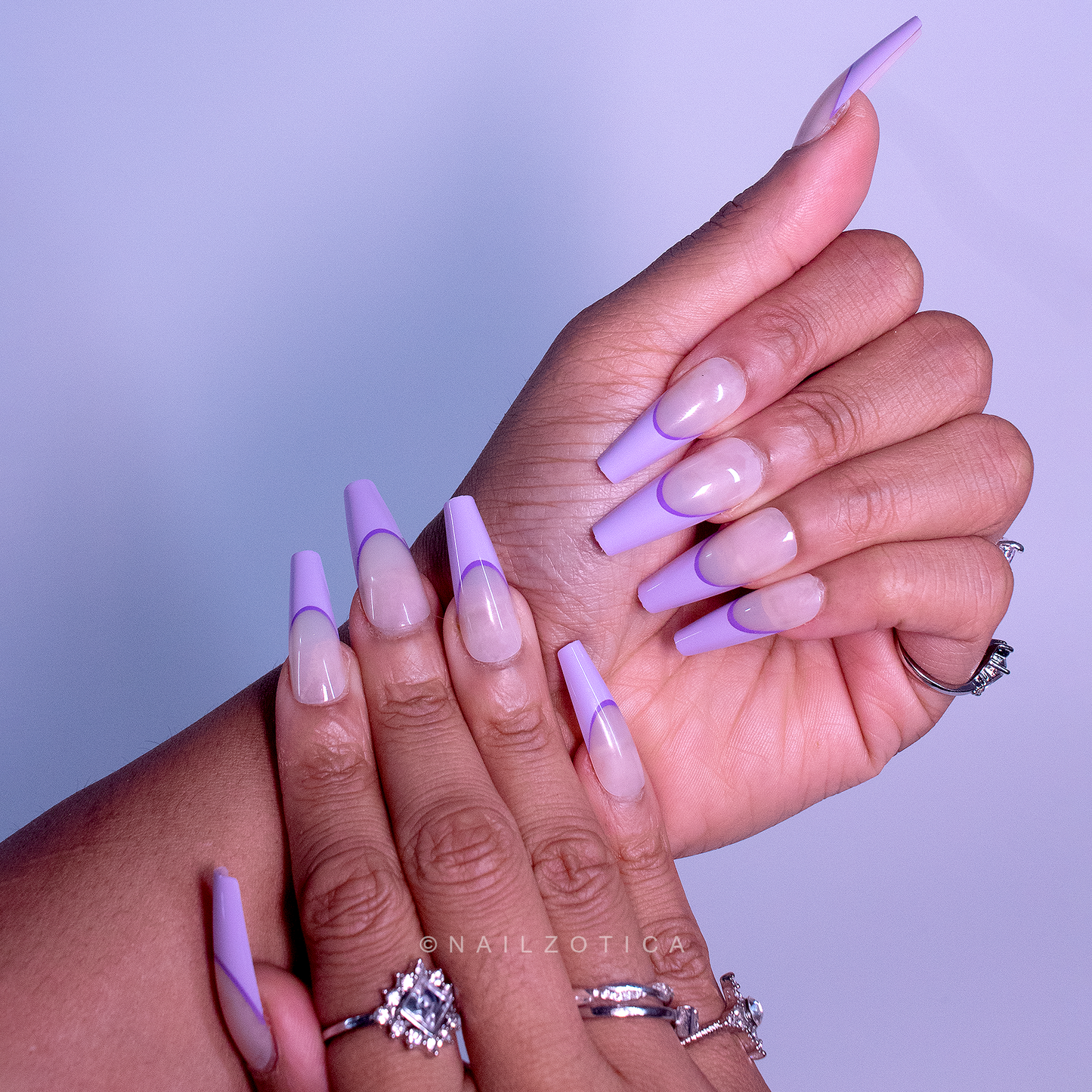 Purple Reign - Press On Nails