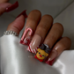 Santa's Favorite - Handmade Luxury Holiday Edition Christmas Duck Press On Nails